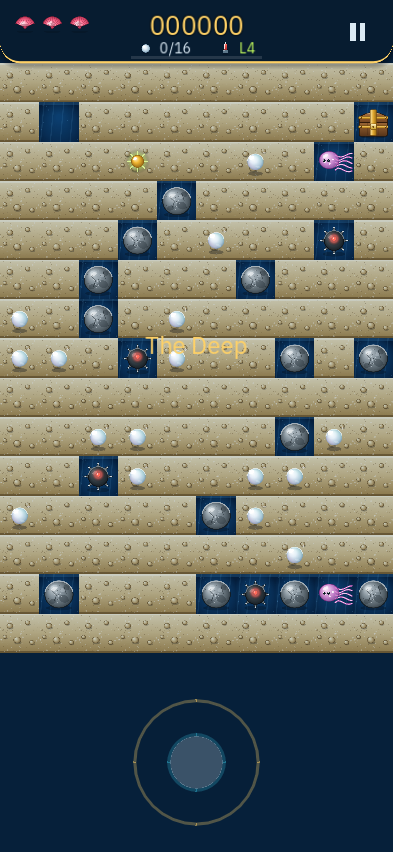 لقطة من Coral Raider — منطقة الأعماق